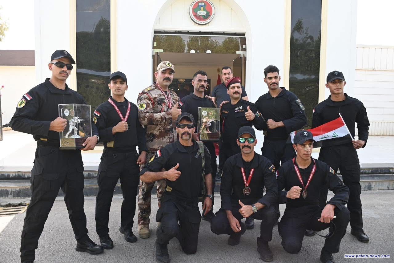 السوداني يمنح قدم سنة للضباط ورتبتين أعلى للمراتب الذين حصدوا لقب أبطال العالم في مسابقة المحارب الدولي.